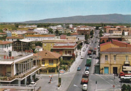 ORISTANO - PANORAMA PARZIALE - DISTRIBUTORE BENZINA ESSO - CAMION / TRUCK - 1976 - Oristano