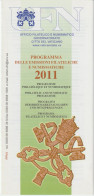 Vatican City Brochures Issues In 2011 Philatelic Program - Raffaello - The Room Of Heliodorus - Christmas - Collezioni