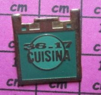 219  Pin's Pins / Beau Et Rare / INFORMATIQUE / MINITEL 36-17 CUISINA - Computers