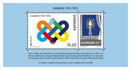 Denmark Danemark Danmark 2023 Europa CEPT Peace Block Mint - Blocs-feuillets