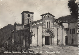 CARTOLINA  CAVAGNOLO,TORINO PIEMONTE-ABBAZIA ROMANICA SANTA FEDE (sec.XI)-STORIA,MEMORIA,BELLA ITALIA,NON VIAGGIATA - Churches