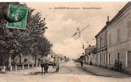 Allonnes Animée Roure De Bourgueil Attelage - Allonnes