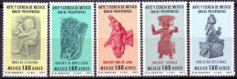 MEXICO - ART SCULPTURES  -ARCHEOLOGY - **MNH - 1977 - Archéologie