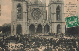 Pontmain * Les Fêtes De Jeanne D'arc * Les Six évêques Bénissant La Foule * Fête Religieuse - Pontmain