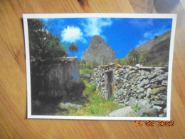 Valle De Benchijigua Con El Roque Agando. Edicion La Gomera 703 - Gomera
