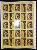 RUSSIA MNH (**)1977 The 400th Birth Anniversary Of Rubens."Water And Earth Alliance" Mi 4610 - Hojas Completas