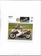 Carte Moto Edito Service 1994 Moto Benelli 125 Jamo Sport  De 1987 Italie - Motos