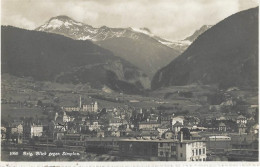 Brig Blick Gegen Simplon 1934  Bahnhof Zug - Simplon