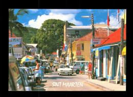 Sint Maarten Saint Martin Netherlands Antilles Philipsburg Front Street - Sint-Marteen