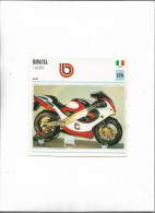 Carte Moto Edito Service 1994 Moto  Bimota 1100 SB 6  Sport De 1994 Italie - Motos