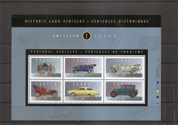 Canada - Voitures ( BF 10 XXX -MNH ) - Blocks & Sheetlets