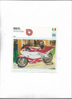 Carte Moto Edito Service 1994 Moto  Bimota 1000 YB 8-10 B Dieci  Sport De 1993 Italie - Motos