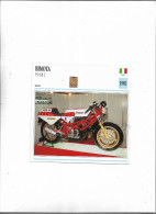 Carte Moto Edito Service 1994 Moto  Bimota 550 KB 2 Sport De 1982  Italie - Motos