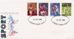 GREAT BRITAIN - FDC 1980 - SPORTS - 1971-1980 Decimal Issues