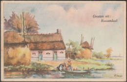 Groeten Uit Roozendaal, C.1920s - Briefkaart - Velp / Rozendaal