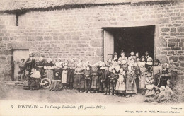 Pontmain * La Grange Bernadette , 17 Janvier 1871 * Villageois - Pontmain