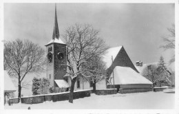Zimmerwald Kirche Winterkarte - Wald