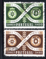 N° 793,794 - 1953 - Used Stamps