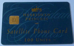 UK - Great Britain / Scotland - Chip - Satellite - Hebridean Princess - 100 Units - Used - Andere & Zonder Classificatie