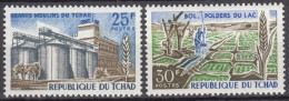 N° 144 Et N° 145 Du Tchad - X X - ( E 1148 ) - Agriculture