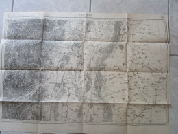 Carte Topographique Etat Major 80 000 Eme Révisée 1911 N°86 Colmar (strasbourg) Selestat - Cartes Topographiques