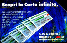 G 108 C&C 1201 SCHEDA TELEFONICA USATA CARTA INFINITA 10.000 L. 31.12.92 - [3] Errores & Variedades