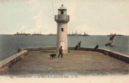 Cherbourg * Le Phare De La Jetée Et La Rade - Cherbourg