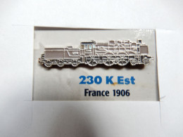 Beau Pin's , Transport Train SNCF , Locomotive à Vapeur , 230 K Est ,  France 1906 - Transports