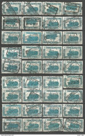 Belgique - Chemin De Fer - TR 312 Locomotives - 130 Timbres Collection Obl. Lisibles/choisies/variées - Peu De Doubles - Gebraucht