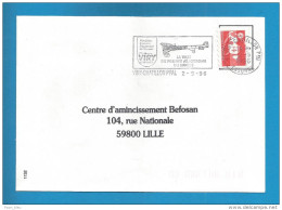 France - Flammes - Thème Aviation - Viry-Chatillon - Ville Du 1er Aérodrome Du Monde - Mechanical Postmarks (Advertisement)