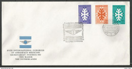 Aérophilatélie - Pays-Bas - Lettre 1969 Amsterdam - Congress Aerospace Medecine - Poststempel