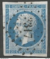 FRANCE - Oblitération Petits Chiffres LP 3317 TARARE (Rhône) - 1853-1860 Napoléon III