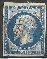 FRANCE - Oblitération Petits Chiffres LP 3297 St-VAAST-DE-LA-HOUGUE (Manche) - 1853-1860 Napoléon III