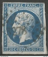 FRANCE - Oblitération Petits Chiffres LP 3278 St-SERVAN (Ille & Vilaine) - 1853-1860 Napoleone III