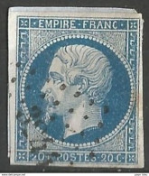 FRANCE - Oblitération Petits Chiffres LP 3244 St-PIERRE-EGLISE ( Manche) - 1853-1860 Napoléon III