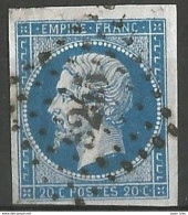 FRANCE - Oblitération Petits Chiffres LP 3245 St-PIERRE-LE-MOUTIER (Nièvre) - 1853-1860 Napoleone III