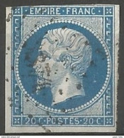 FRANCE - Oblitération Petits Chiffres LP 3374 TONNERRE (Yonne) - 1853-1860 Napoleone III