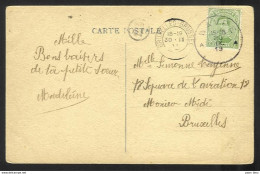 Belgique - Obl.fortune 1919 - Obl. WAVRE - Fortune Cancels (1919)