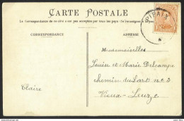 Belgique - Obl.fortune 1919 - Obl. PIPAIX Centre Vide + Verso Statue Maréchal De Ligne - Noodstempels (1919)