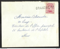 Belgique - Obl.  Griffe Linéaire GRANDMETZ Sur N°138 - Langstempel