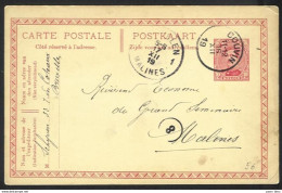 Belgique - Obl.fortune 1919 - Obl. COUVIN Cachet Année Grattée - Other & Unclassified