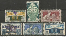 France - Exposition Internationale Des Arts Décoratifs - N°210 à 215 - Obl. - Used Stamps