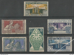 France - N°210 à 215 Obl. - Exposition Des Arts Décoratifs Paris 1925 - Used Stamps