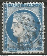 France - Napoleon III Et/ou Cérès - Oblitération Sur N°60A - GC 4315 VIZILLE (Isère) - 1871-1875 Cérès