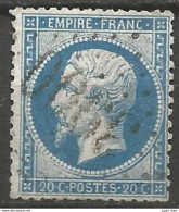 France - Napoleon III Et/ou Cérès - Oblitération Sur N°22 - GC 3900 TANINGES (Haute-Savoie) - 1853-1860 Napoleone III