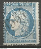 France - Napoleon III Et/ou Cérès - Oblitération Sur N°60A - GC 3554 ST-CLAUDE-SUR-BIENNE (Jura) - 1871-1875 Cérès