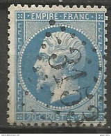 France - Napoleon III Et/ou Cérès - Oblitération Sur N°22 - GC 3153 RIVESALTES (Pyrénées-Orientales) - 1853-1860 Napoleon III