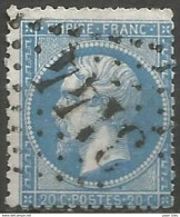 France - Napoleon III Et/ou Cérès - Oblitération Sur N°22 - GC 3144 RIOM (Puy-de-Dôme) - 1853-1860 Napoleone III