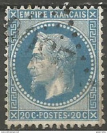France - Napoleon III Et/ou Cérès - Oblitération Sur N°29B - GC 2308 MENARS (Loir & Cher) - 1863-1870 Napoléon III. Laure