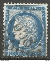 France - Napoleon III Et/ou Cérès - Oblitération Sur N°60C - GC 1658 GISORS (Eure) - 1853-1860 Napoleone III